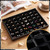 Wenqik 4 Pack Large Black Velvet Jewelry Trays Bulk Drawer Inserts 48 Grids