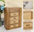 Jewelry Organizer, Rattan Jewelry Box, 5 Layer Wooden Jewelry Organizer Box with Mirror, Jewelry Boxes with 4 Drawers for Women Men, Jewelry Storage for Rings Earrings Necklaces Bracelets Watch