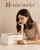Homeanda Jewelry Boxes Organizer with Glass Lid, 3-Layer PU Leather, Beige