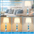 Blue Touch Lamps Set of 2,Table Lamps for Living Room(Bulbs Included)