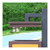 Trash Can Can Be Fixed Double Box Garbage Can Metal Trash Bin for Outdoor Scenic Spot Public Area