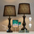 Luvkczc Black Touch Table Lamps Set of 2, 22" Tall Bedside Lamps