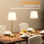 Kakanuo Gold Cordless Table Lamp with Rechargeable Battery, 1 Pack