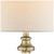 Fairlee 26" Tall Table Lamps Set of 2 Gold Brass Candlestick Antique