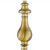 Fairlee 26" Tall Table Lamps Set of 2 Gold Brass Candlestick Antique
