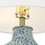 29 1/2" Tall 3-Way Table Lamp Victoria White Blue Ceramic Coastal Modern