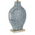 29 1/2" Tall 3-Way Table Lamp Victoria White Blue Ceramic Coastal Modern