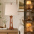 Scenekoy 28" Solid Wood Traditional Table Lamps Set of 2 for Living Room
