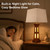 Scenekoy 28" Solid Wood Traditional Table Lamps Set of 2 for Living Room