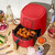 Wonderful 3-Quart Digital Air Fryer with TurboCrisp Technology, Compact Countertop Design with 4 Presets for Baking Roasting and Reheating (Tomato Red)