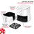 Starfrit Electric Air Fryer, Compact Capacity of 1.89 L, Adjustable Temperature Control, Removable Non-Stick Basket, 30 Minutes Automatic Shut-Off, 900 W