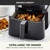 GreenPan Clearview Extra Large 7QT Air Fryer, Glossy Black