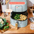 6 Qt Air Fryer with Touchscreen, 4 Cooking Functions and Ceramic Nonstick
