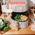 6 Qt Air Fryer with Touchscreen, 4 Cooking Functions and Ceramic Nonstick