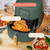 Wonderful 6 Quart Digital Air Fryer, Large Touch Screen Air Fryer with Programmable Time & Temperature Control, 4-in-1 Roast Reheat Dehydrate, Nonstick Design (Thyme Green)