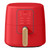 LUGBAR 6 Qt Air Fryer with TurboCrisp Technology, EverGood Ceramic Nonstick Coating (Tomato Red)