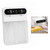 ZHENZIJ Automatic Two-Nozzle Soap Dispenser Touchless Controls, Clear Twin Reservoirs, Adjustable Output for Sinkside Use