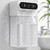 ZHENZIJ Automatic Two-Nozzle Soap Dispenser Touchless Controls, Clear Twin Reservoirs, Adjustable Output for Sinkside Use