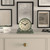 JONES CLOCKS® Saloon Mantel Clock | Small Double Scroll Design | Green
