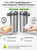 Automatic Soap Dispenser Set of 2: Liquid and Foam Touchless Soap Dispenser
