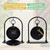 JUMBO DECOR Vintage Metal Table Clock, Farmhouse Table Clock, Small Black Silent Non-Ticking Battery Operated Desk and Shelf Clocks for Home Kitchen Living Room Bedroom Decor
