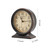 ZELVON 7" Vintage Full Metal Mantel Clock, Silent Desk & Table Clock