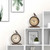 Auafanzy 8-Inch Antique Mantel Clocks For Living Room, Retro Table Metal Silent Clocks For Fireplace, Easy To Read Decorative Mantel Clocks With Top Bird For Bedroom, Office, Desktop(Standard Numbers)