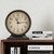 Auafanzy 7-Inch Retro Mantel Desk Clocks，Silent Vintage Table Clock with All Metal Frame，Easy to Read Larege Retro Mantel Clocks for Living Room，Fireplace and Shelf Decoration.
