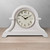 Presentime Vintage Farmhouse Mantel Clock, Napoleon Desk Clock