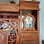 Igtazy Antique Mantel Clock with Pendulum, Battery Operated(9.64" x 11.02")