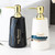 Soap Dispensers, with ABS Pump Head, Large Empty Lotion Bottle, 430ml/14. 54oz(A)