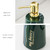 Soap Dispensers, with ABS Pump Head, Large Empty Lotion Bottle, 430ml/14. 54oz(A)