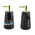 Soap Dispensers, with ABS Pump Head, Large Empty Lotion Bottle, 430ml/14. 54oz(C)