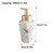 Soap Dispensers, with Resin Press Pump for Bathroom Vanity Countertop(A)