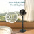 Levoit Smart Standing Fan for Bedroom, 90° Oscillating Fan, 1024CFM Airflow