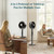 Levoit Smart Standing Fan for Bedroom, 120°+90° Oscillating Fan, 20dB Quiet