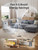 DREO Fan for Bedroom, Standing Oscillating Fan for Whole Room, Quiet Fan