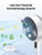 DREO Fan for Bedroom, Standing Oscillating Fan for Whole Room, Quiet Fan