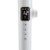 Amazon Basics 16-inch Quiet DC Motor Standing Floor Fan for Bedroom, 12 Speed with Remote, 3 Breeze Modes, Adjustable Height, Dual-Layered Blades, Timer, Energy Efficient (28W), White