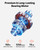 VEVOR 24-Inch High Velocity Pedestal Fan, 6800 CFM Industrial Standing Floor Fan with 85° Oscillating, 3-Speed Adjustable Height, IP44 Waterproof, Carbon Steel for Commercial, Garage, Workshop, Black