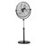 VEVOR Industrial Pedestal Fan, 20 Inch Standing Fan with 46.9 to 59.6 Inches Adjustable Height, Floor Fans with 3 Adjustable Speeds, High Power Room Fans for Office, Black