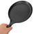 ULTECHNOVO Cast Iron Egg Skillet with Double Handle and Wooden Board