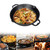 Pre-Seasoned Cast Iron Skillet, Heavy-Duty Frying Pan, 17 Inch