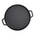 Zopsc Pancake Flat Skillet Cast Iron 35cm for Kitchen and Baking (35cm)