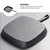 Cast Iron Steak Frying Pan with Handle, Uncoated Square Striped Skillet