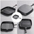 Uonlytech Cast Iron Steak Pan 24x24cm Uncoated Striped Frying Skillet