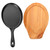 GANAZONO Cast Iron Skillet Steak Frying Pan with Wood Base, Flat Bottom