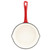 Fesjoy Enameled Frying Pan, Cast Iron Cookware, Durable Design (25cm)