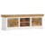 APXESS Mango Wood TV Stand, Rustic Media Console, 46.5 x 11.8 x 15.7 in