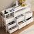 SunnyFurn TV Stand Dresser for Bedroom, LED Dresser Fits Up to 60 Inch TV